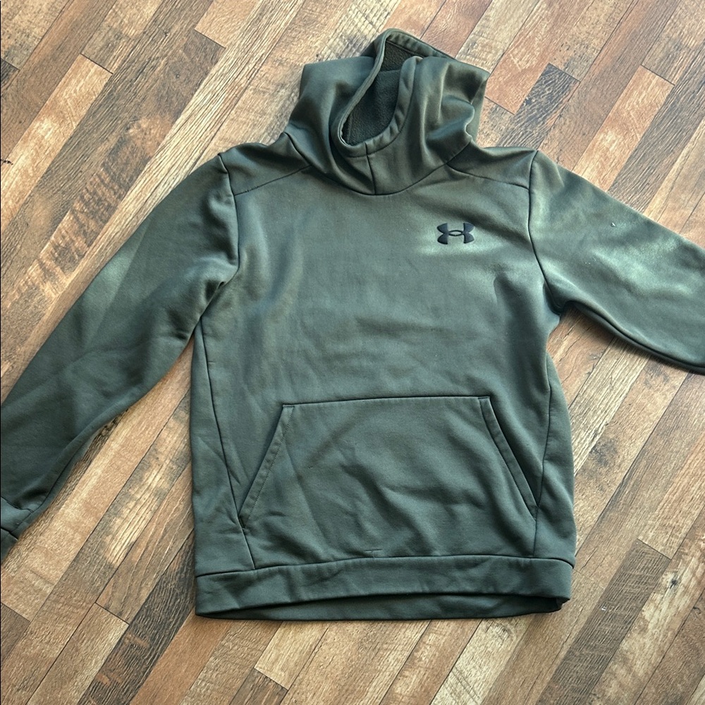 Under Armour Men's Dark Green Pullover Hoodie